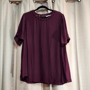 NWT Daniel Rain Anthropologie Blouse 3X